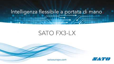Мобильные принтеры этикеток серии SATO FX3-LX 305