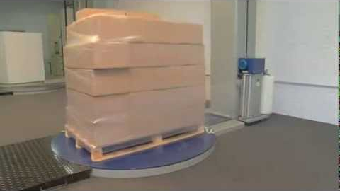 Полуавтоматический паллетоупаковщик OPTIMUS-2000B